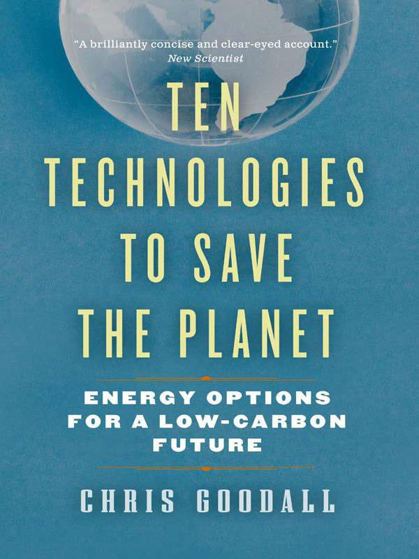 Ten Technologies to Save the Planet