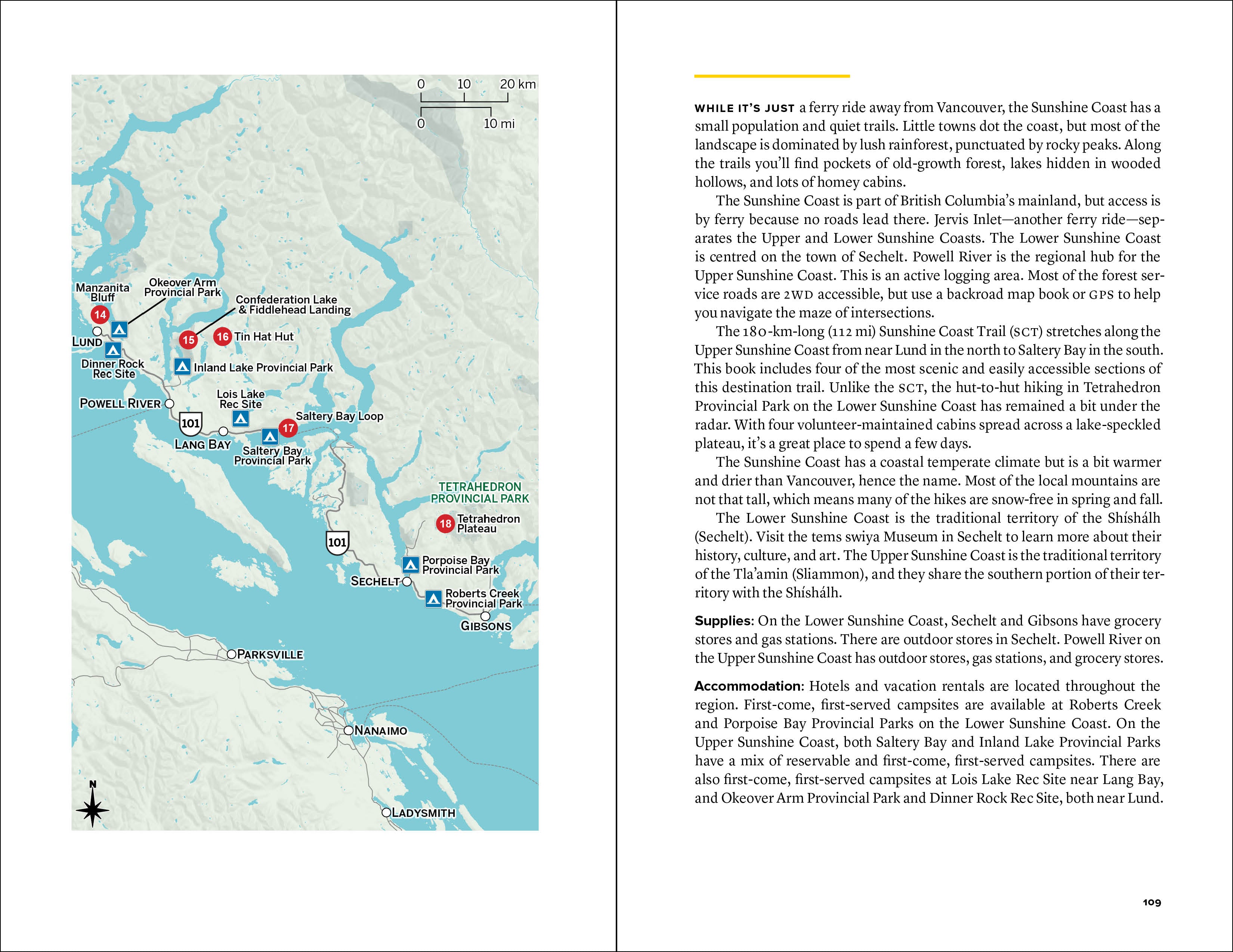 Backpacking in Southwestern British Columbia