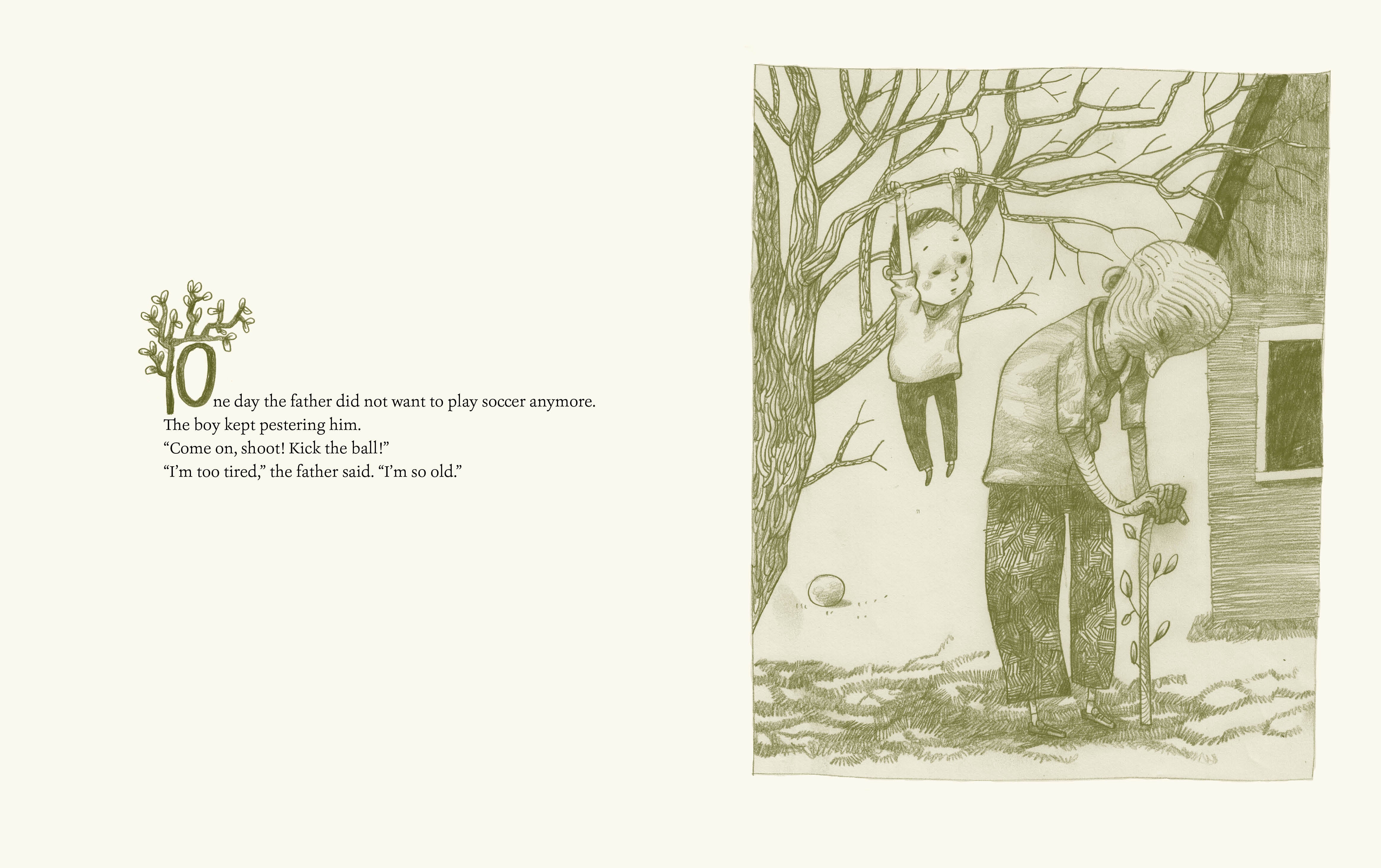 The Boy, the Father, and the Bear