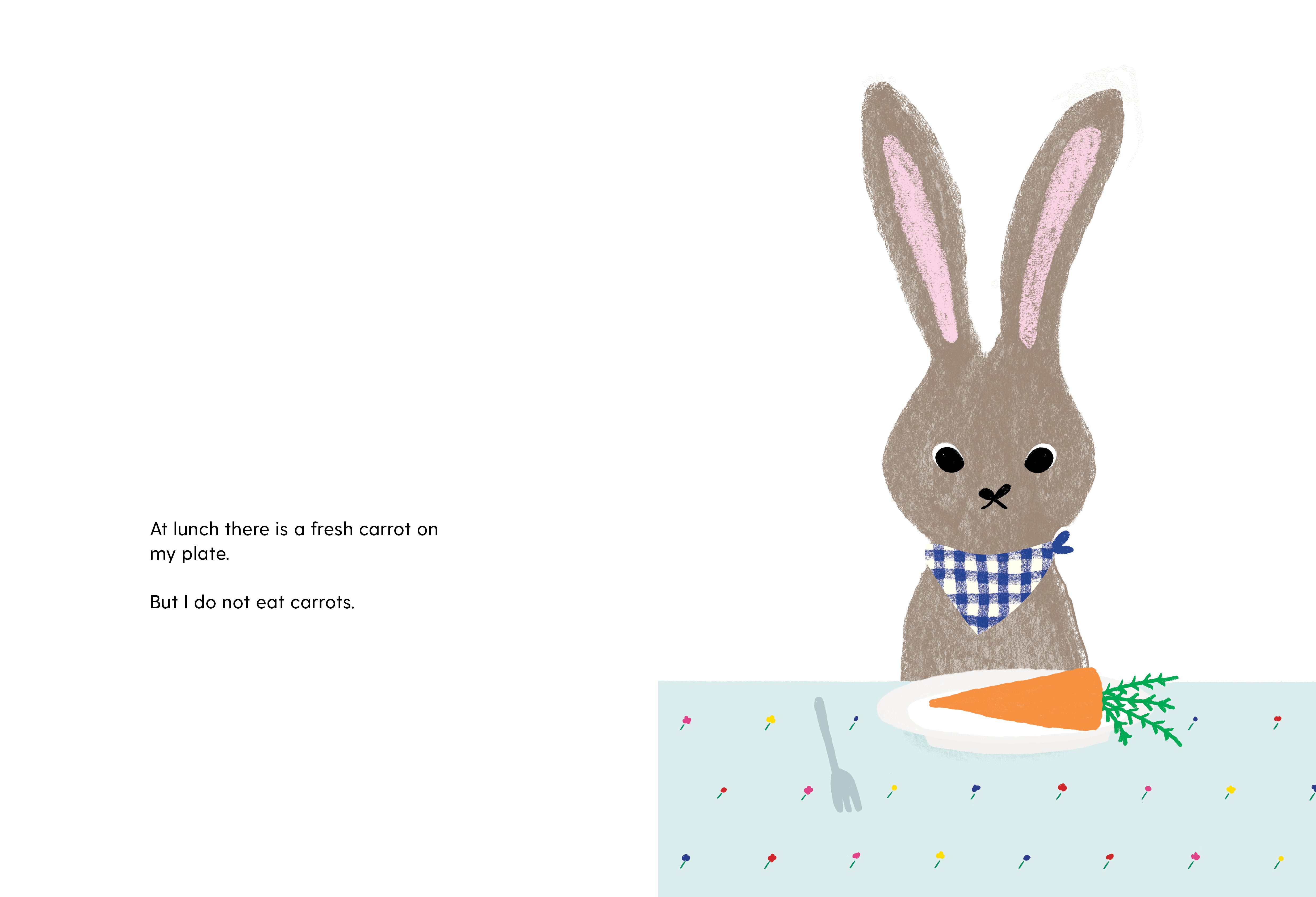 Carrots Make Me Suspicious