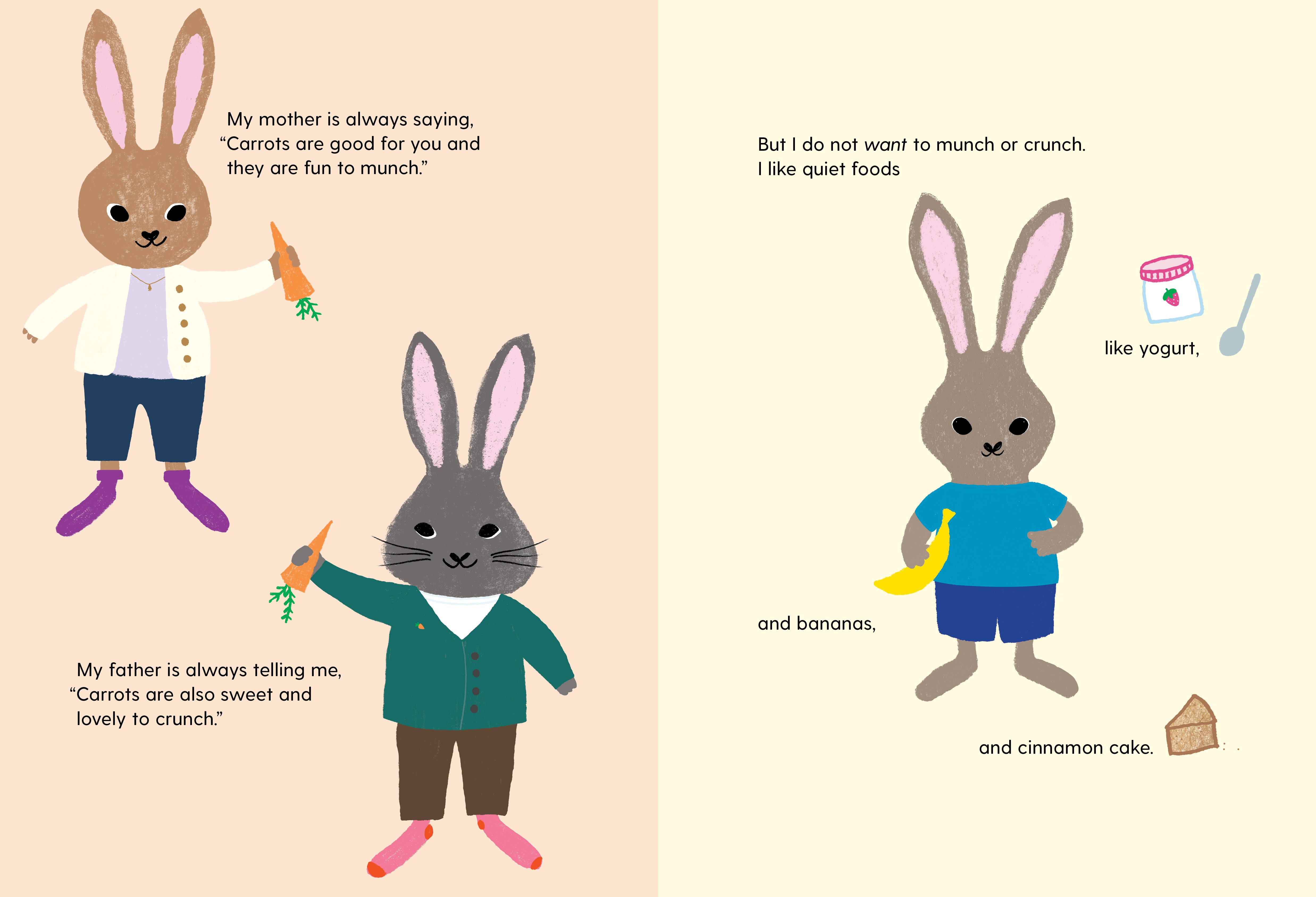 Carrots Make Me Suspicious