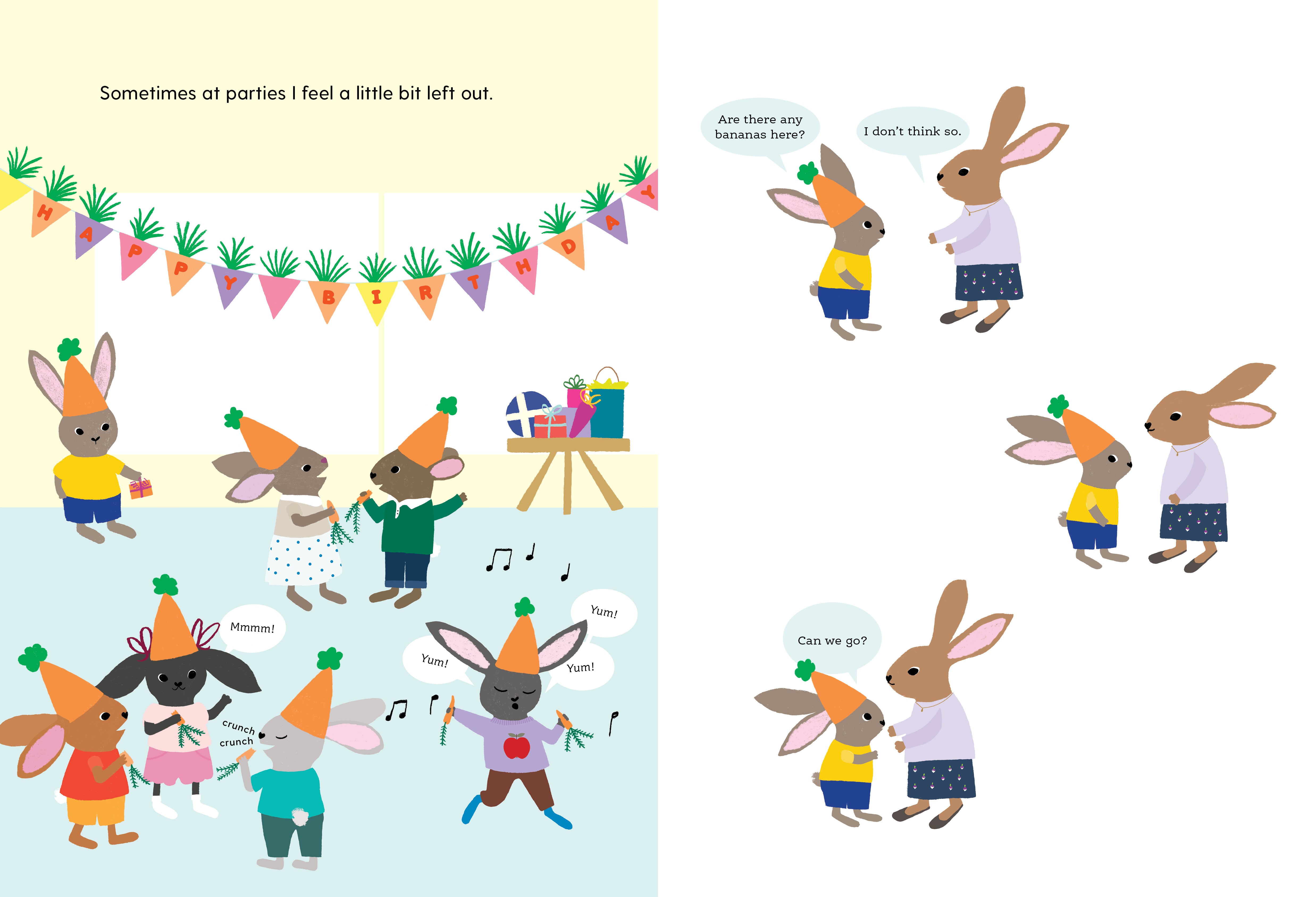 Carrots Make Me Suspicious