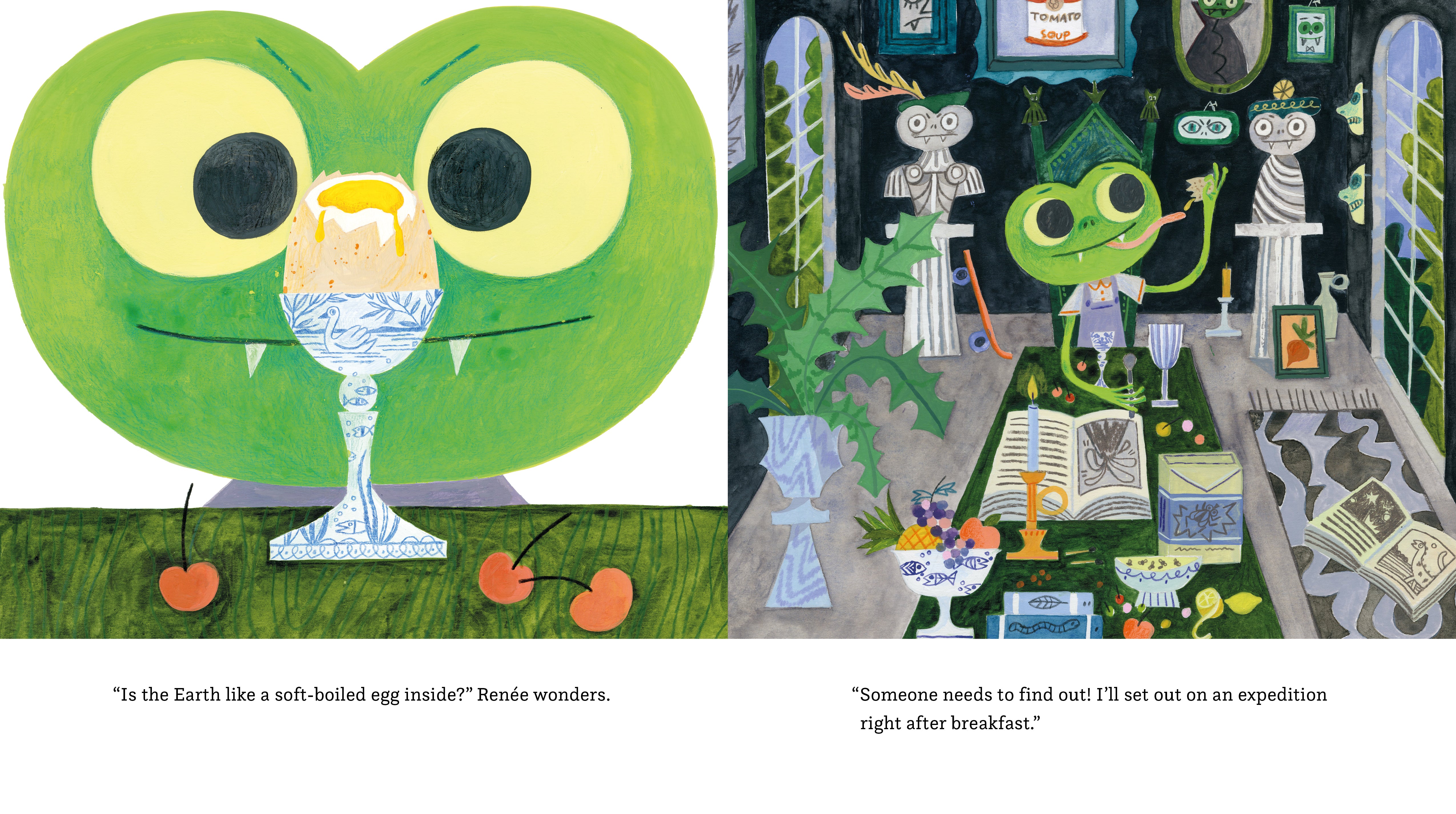 The Underground Adventure of the Brave Frog Renée